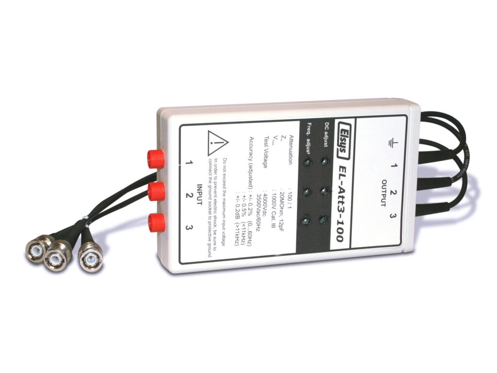 EL-Att3-100 - 100 : 1 Voltage Attenuator