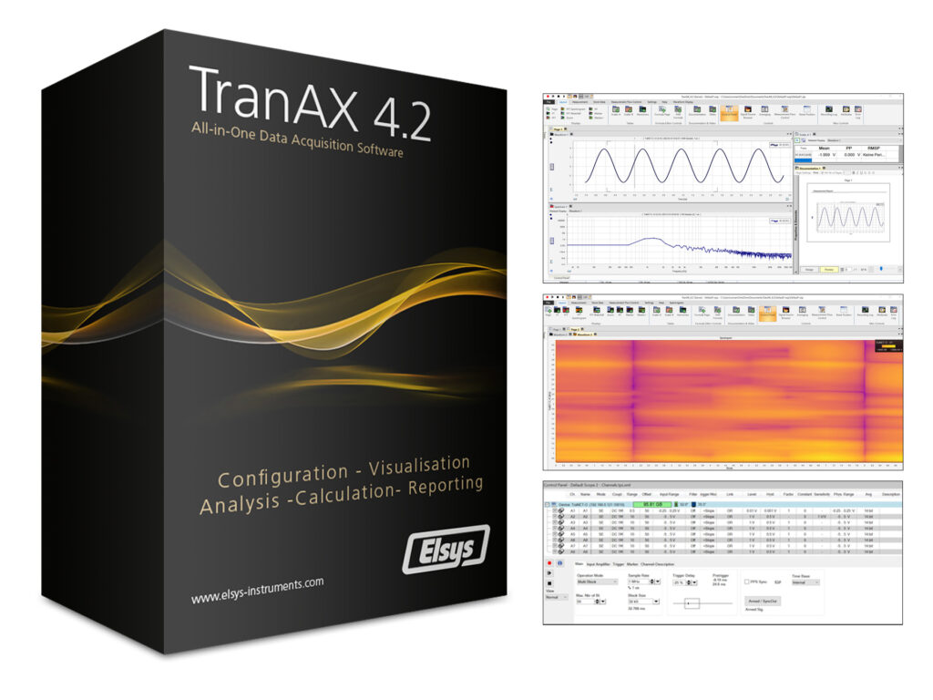 TranAX Data Acquisition Software