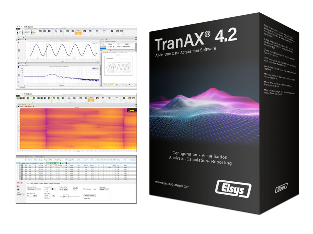 TranAX 4.2 Data Acquisition Software